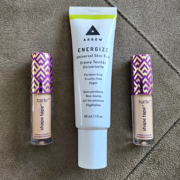 Bundle Arrow Universal Skin Tint 1 oz Tarte Shape Travel 22N 29N Lt Med Neutral - Picture 1 of 7